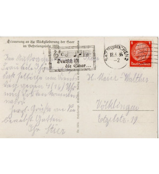 *Saarbrücken - 1935 *