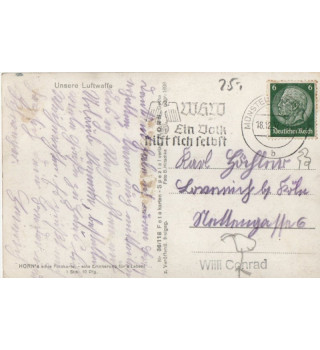 *Postkarte - Luftwaffe*