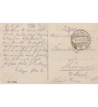 *Carte postale française WWI*