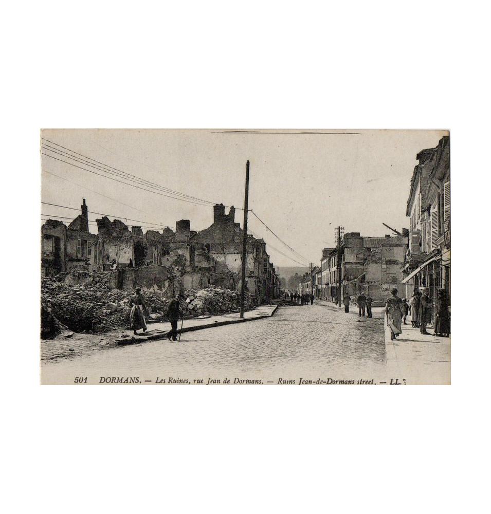 *Carte postale française WWI*