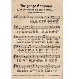 *Chanson allemande*