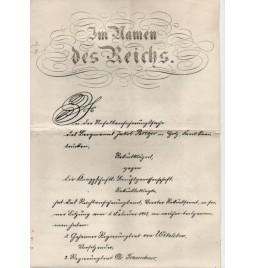*Au nom du Reichs *