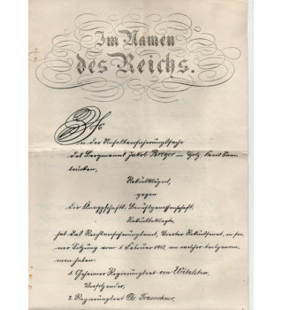 *Gerichtsverhandlung*