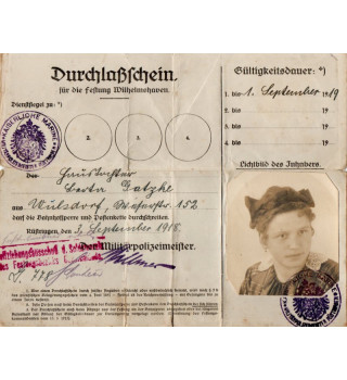 *Permis - Marine impériale*