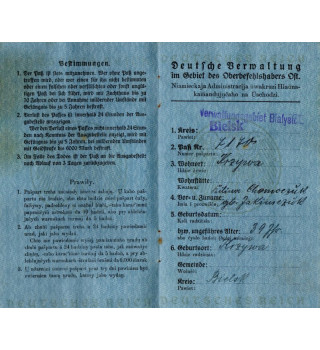 *Passeport - Bialystok*