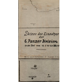 *Carte topographique - 6 Panzer*