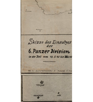 *Carte topographique - 6 Panzer*