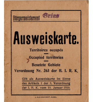 *Carte d'identité*
