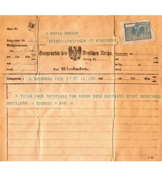 Télégraphe - Reich allemand*