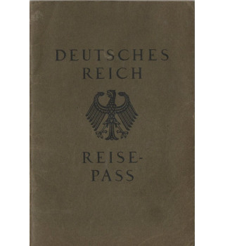 *Deutsches Reich - Reisepass*