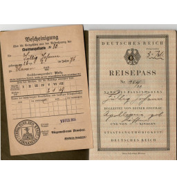 *Deutsches Reich - Reisepass*