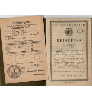 *Passeport allemand*