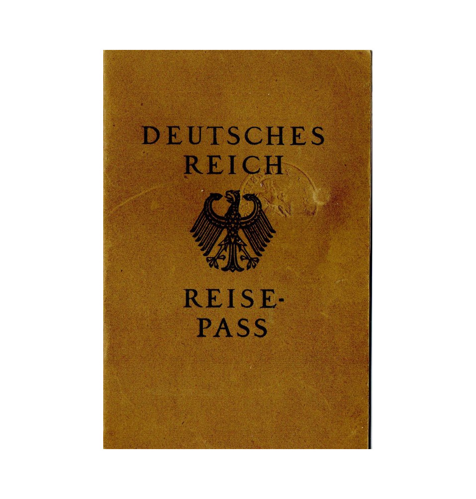 *Deutsches Reich  - Reisepass*
