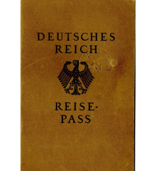 *Deutsches Reich  - Reisepass*