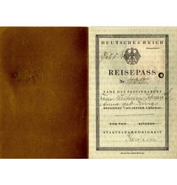 *Deutsches Reich  - Reisepass*