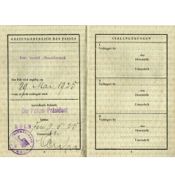 *Passeport allemand*