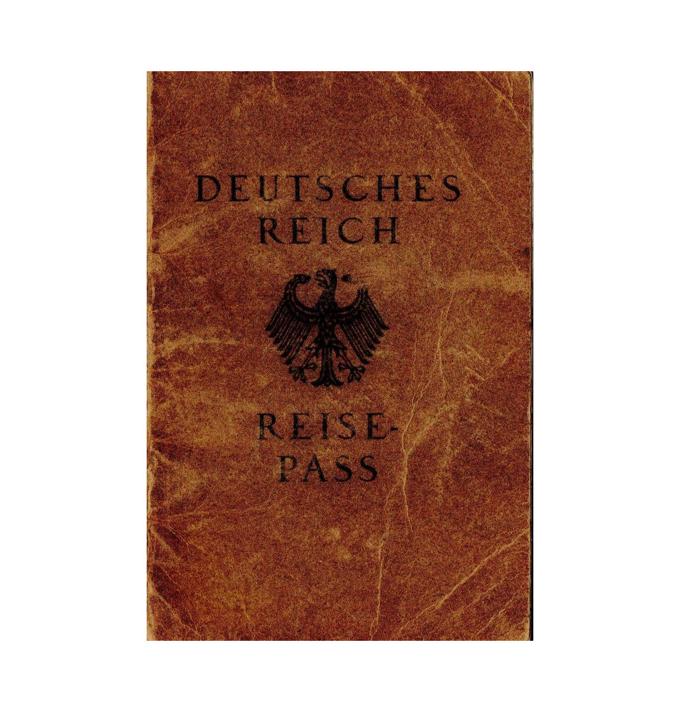 *Deutsches Reich - Reisepass**