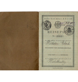 *Deutsches Reich - Reisepass**