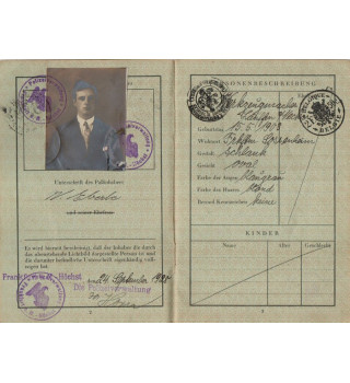 *Deutsches Reich - Reisepass**