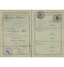 *Deutsches Reich - Reisepass**