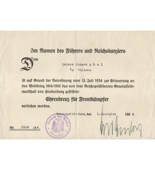 *Urkunden - Militärpass*