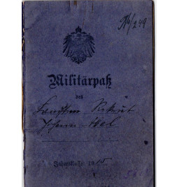 *Urkunden - Militärpass*