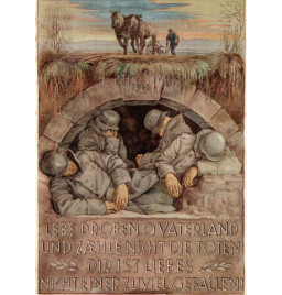 *Carte postale patriotique