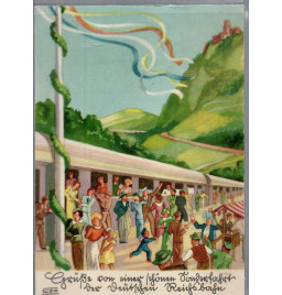 *Werbekarte - Reichsbahn*
