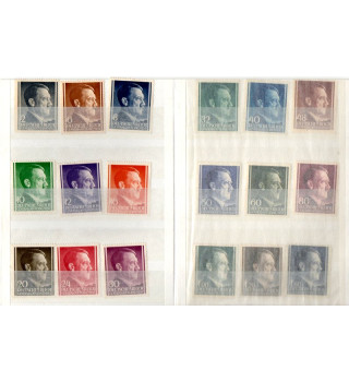*Timbres postes - Séries Generalgouvernement 1941*