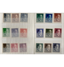 *Timbres postes - Séries Generalgouvernement 1941*