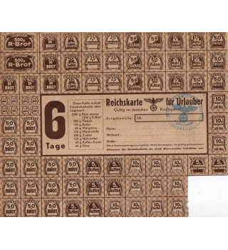 *Carte alimentaire - vacanciers *