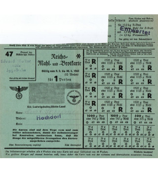*Reichskarte - Mehl & Brot*
