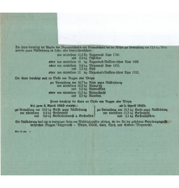 *Reichskarte - Mehl & Brot*