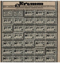 *Carte de rationnement Farine & pain - 1924*