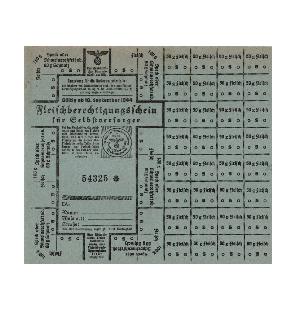 *Reichskarte - 1944*