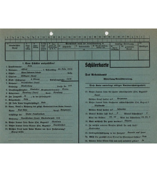 *Carte scolaire 1939*