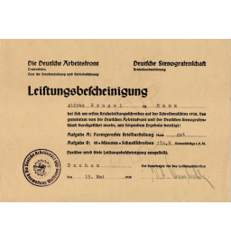 *Deutsche Stenografen der Deutschen Arbeitsfront*
