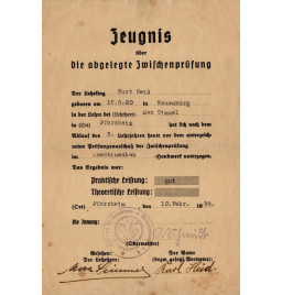 *Zeugnis - Maschinenbau*