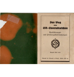 *Der Weg zum SA - Sportabzeichen*