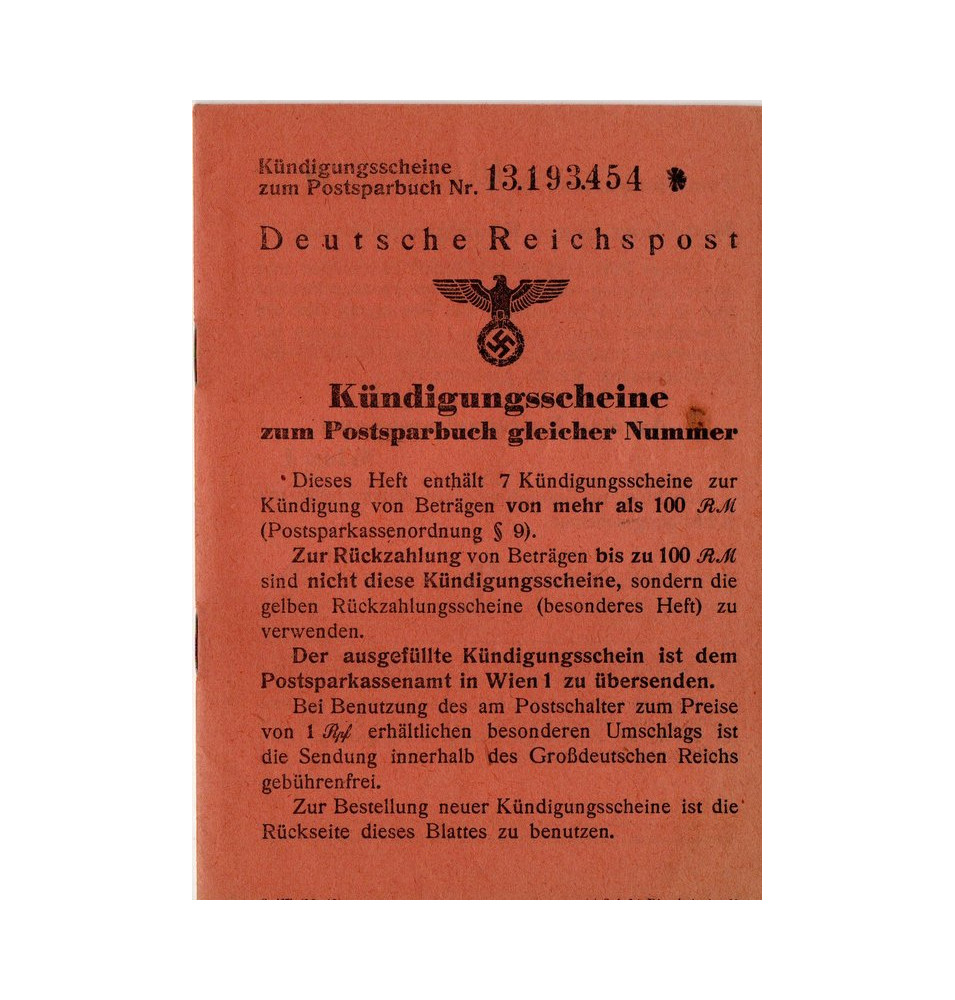 * Deutsche Reichspost*