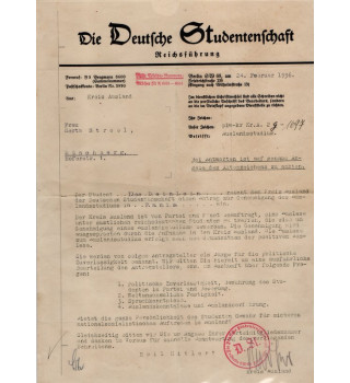 *Die Deutsche Studenschaft