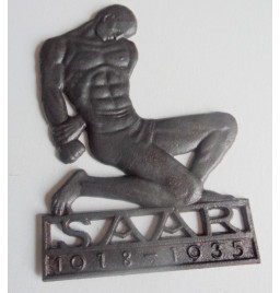 *Plaque sarroise*