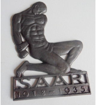 *Plaque sarroise*
