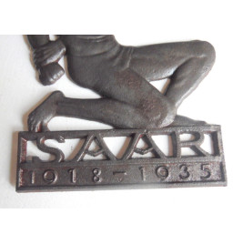 *Plaque sarroise*
