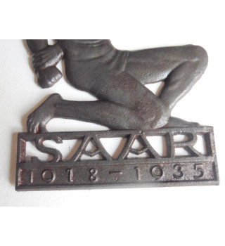 *Plaque sarroise*