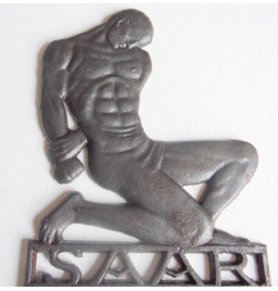 *Plaque sarroise*