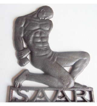 *Plaque sarroise*