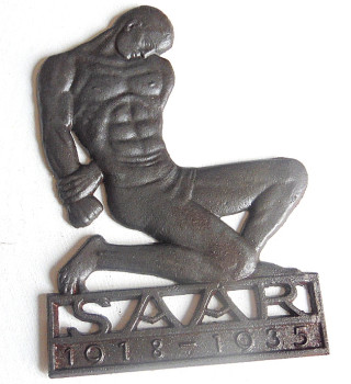 *Plaque sarroise*