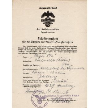 *Reichsnähhrstand*