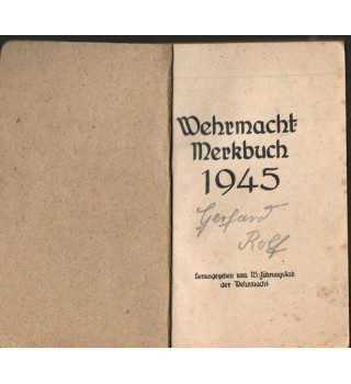 *Agenda Wehrmacht  - 1945*